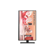 LCD monitorius, LG, 27BA75QB-B, 27 colių, skydelis IPS, 2560x1440, 16:9, 100Hz, matinis, garsiakalbiai, pasukamas, pasuk