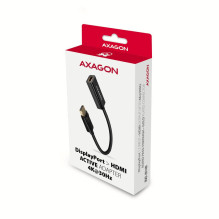 Įvesties / išvesties adapteris DP į HDMI / 0,15 m RVD-HI14N AXAGON Įvesties / išvesties adapteris DP į HDMI / 0,15 m RVD-HI14N AXAGON