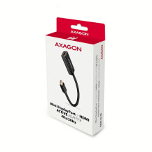 I / O ADAPTER MINI DP TO HDMI / 0.15M RVDM-HI14N AXAGON I / O ADAPTER MINI DP TO HDMI / 0.15M RVDM-HI14N AXAGON