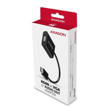 I / O ADAPTER HDMI TO VGA / 0.15M RVH-VGAN AXAGON