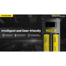 BATTERY CHARGER 2-SLOT / CI2 NITECORE