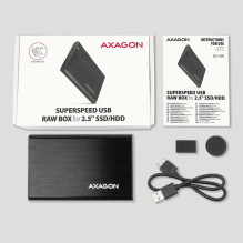 HDD ACC ENCLOSURE 2.5" / USB3.2 EE25-A6M AXAGON