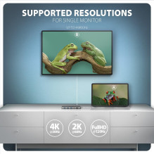 I / O HUB USB-C 5IN1 / 1M HMC-5H AXAGON