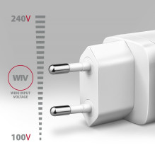 MOBILE CHARGER WALL USB 65W / GAN 3PORT ACU-DPQ65W AXAGON