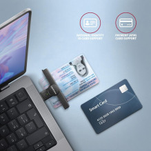 CARD READER POCKET SMARTCARD / USB2.0 CRE-SMPA AXAGON