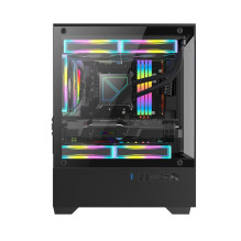 Korpusas, GOLDEN TIGER, micro ATX, juodas, mini bokštas, Raider SL-2, RAIDERSL-2