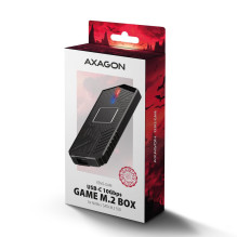 SSD DISKO DĖŽUTĖ M.2 NVME / SATA USB-C EEM2-GAM AXAGON