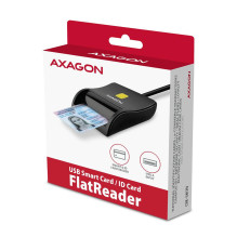 CARD READER FLAT SMARTCARD / USB2.0 1.3M CRE-SM3N AXAGON