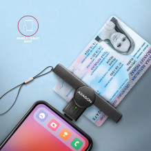 CARD READER POCKET SMARTCARD / USB-C CRE-SMPC AXAGON