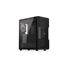 Case, ENDORFY, Regnum 400 ARGB, MidiTower, Case product features Transparent panel, Not included, ATX, MicroATX, MiniITX
