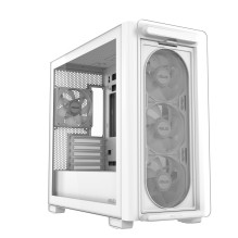 Case, ASUS, A23 PLUS, MidiTower, Case product features Transparent panel, MicroATX, MiniITX, Colour White, A23PLUSTG / A