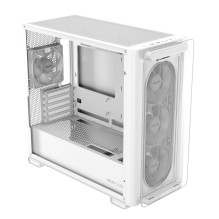 Case, ASUS, A23 PLUS, MidiTower, Case product features Transparent panel, MicroATX, MiniITX, Colour White, A23PLUSTG / A