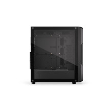 Case, ENDORFY, Regnum 400 ARGB, MidiTower, Case product features Transparent panel, Not included, ATX, MicroATX, MiniITX