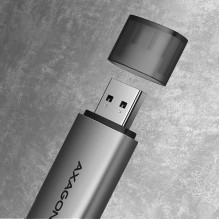 ATMINTIES SKAITYTUVAS USB-C+USB3.2 2SL / SD / MICROSD CRE-SAC AXAGON