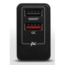 MOBILE CHARGER WALL USB 24W / 2PORT ACU-QS24 AXAGON MOBILE CHARGER WALL USB 24W / 2PORT ACU-QS24 AXAGON