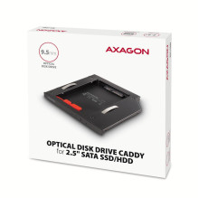 SSD / HDD CADDY 2,5' DVD LIZDAS / RSS-CD09 AXAGON