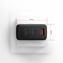 MOBILE CHARGER WALL USB 100W / GAN 3PORT ACU-DPQ100 AXAGON