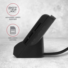 CARD READER STAND SMARTCARD / USB2.0 CRE-SM2 AXAGON