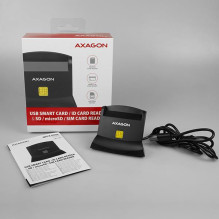 KORTELĖS SKAITYTO STOVAS SMARTCARD / USB2.0 CRE-SM2 AXAGON