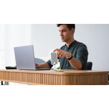 Mikrofonas „SOLUM VOICE S OWH“ / USB-C, baltas EY1B015 ENDORFY