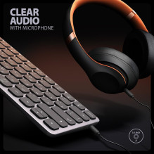 KEYBOARD + I / O HUB 9IN1 / 0.6M HMC-KB-CRL AXAGON