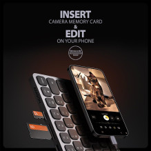 KEYBOARD + I / O HUB 9IN1 / 0.6M HMC-KB-CRL AXAGON