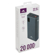 USB išorinė baterija 20000MAH / VA1022 RIVACASE USB išorinė baterija 20000MAH / VA1022 RIVACASE