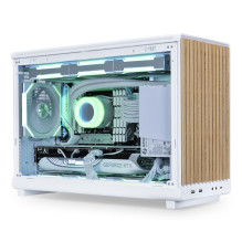 Dėklas, LIAN LI, mikro ATX / Mini-ITX, baltas, mikro bokštas, A3W-WDG, G99.A3W-WDG.00