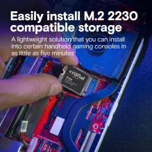 SSD, CRUCIAL, 440xTBW rating, Read speed 7100 MB / s, Write speed 6000 MB / s, NVMe Yes, PCI Express 4.0, M.2, 2000 GB, 