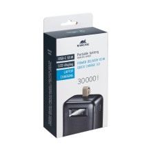 USB išorinė baterija 30000MAH / VA1083 RIVACASE USB išorinė baterija 30000MAH / VA1083 RIVACASE