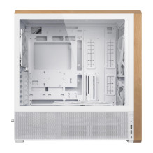 Case, LIAN LI, ATX / micro ATX / EATX / SSI EEB, White, Midi Tower, LANCOOL 217, G99.LAN217W.00