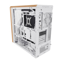 Case, LIAN LI, ATX / micro ATX / EATX / SSI EEB, White, Midi Tower, LANCOOL 217, G99.LAN217W.00