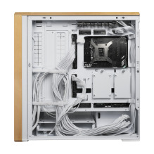 Case, LIAN LI, ATX / micro ATX / EATX / SSI EEB, White, Midi Tower, LANCOOL 217, G99.LAN217W.00