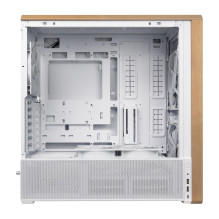 Case, LIAN LI, ATX / micro ATX / EATX / SSI EEB, White, Midi Tower, LANCOOL 217, G99.LAN217W.00