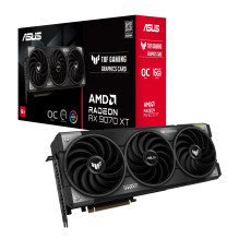 Graphics Card, ASUS, AMD Radeon RX 9070 XT, 16 GB, GDDR6, 256 bit, PCIE 5.0 16x, Triple slot Fansink, 1xHDMI, 3xDisplayP