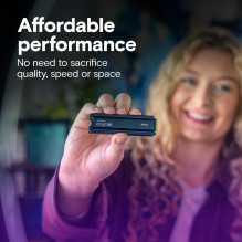 SSD, CRUCIAL, P510, 2TB, M.2, PCIe Gen5, NVMe, TLC, Write speed 8700 MBytes / sec, Read speed 10000 MBytes / sec, TBW 12