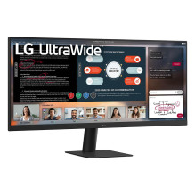 LCD monitorius, LG, 29U511A-B, 29', žaidimų / 21:9, IPS panelė, 2560x1080, 21:9, 100 Hz, 1 ms, 29U511A-B