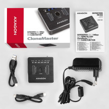SSD ACC DOCK STATION USB-C / 2XM.2 NVME ADSA-M2C AXAGON