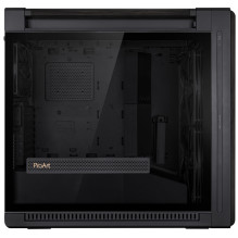 Korpusas, ASUS, „ProArt PA602 Wood Edition“ – grūdinto stiklo panelė, „MidiTower“, korpuso savybės: skaidrus panelis, AT