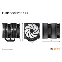CPU COOLER S_MULTI / PURE ROCK PR3LX BK043 BE QUIET