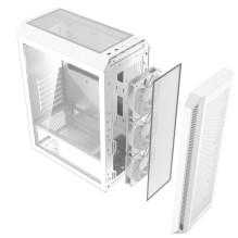 Dėklas, ADATA, VALOR AIR PLUS MID, MidiTower, Case gaminio savybės Skaidrus skydelis, ATX, MicroATX, MiniITX, spalva bal