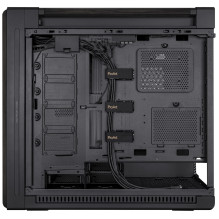 Korpusas, ASUS, „ProArt PA602 Wood Edition“ – metalinis skydelis, „MidiTower“, korpuso savybės: ventiliatoriaus valdymo 