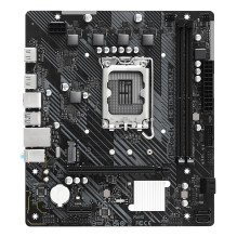 Mainboard, ASROCK, Intel H610, LGA1700, Micro-ATX, Memory DDR4, Memory slots 2, 1xPCI-Express 3.0 1x, 1xPCI-Express 4.0 