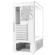 Korpusas, ADATA, INVADER X MINI, MidiTower, Korpuso savybės: Skaidrus skydelis, ATX, MicroATX, MiniITX, Spalva: Balta, I