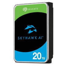 HDD, SEAGATE, SkyHawk AI, 20 TB, Serial ATA III, Buffer 512 MB, 7200 RPM, 3.5 ", ST20000VE003