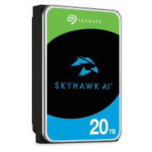 Kietasis diskas, SEAGATE, „SkyHawk AI“, 20 TB, Serial ATA III, 512 MB buferis, 7200 RPM, 3,5 colio, ST20000VE003