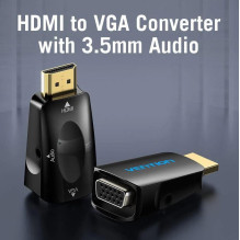 I / O CONVERTER HDMI TO VGA / 3.5MM AUDIO AIDB0 VENTION
