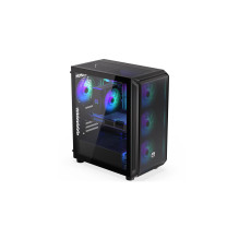 Korpusas, ENDORFY, Arx 500 ARGB, MidiTower, Korpuso savybės: Skaidrus skydelis, Nepridedamas, ATX, MicroATX, MiniITX, Sp