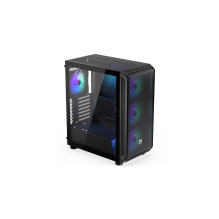 Korpusas, ENDORFY, Arx 500 ARGB, MidiTower, Korpuso savybės: Skaidrus skydelis, Nepridedamas, ATX, MicroATX, MiniITX, Sp