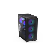 Case, ENDORFY, Arx 500 ARGB, MidiTower, Case product features Transparent panel, Not included, ATX, MicroATX, MiniITX, C